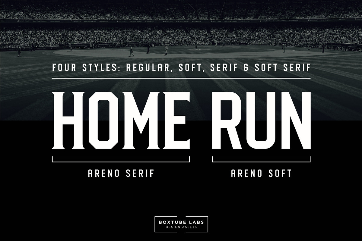 Areno - Display Font preview 4