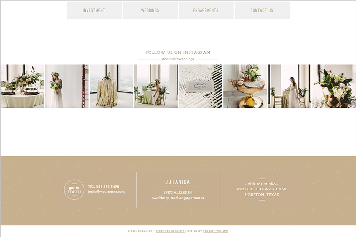Botanica II ProPhoto 7 Template, a Websites & App Template by Red Met Yellow Creative (Photo 4 of 20)