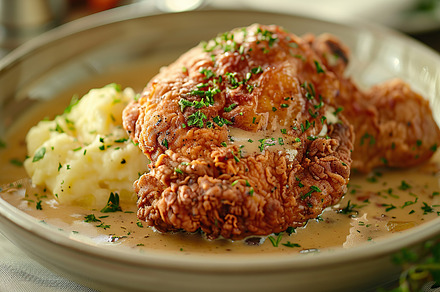 Close-up of a delicious roasted chic, a Photo by LOGOCREATIVE