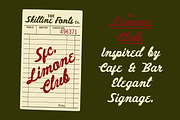 SFC Limone Club Script, a Script Font by Skilline Supply Co. (Thumbnail 9 of 10)