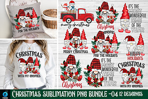 Christmas Sublimation PNG Bundle
