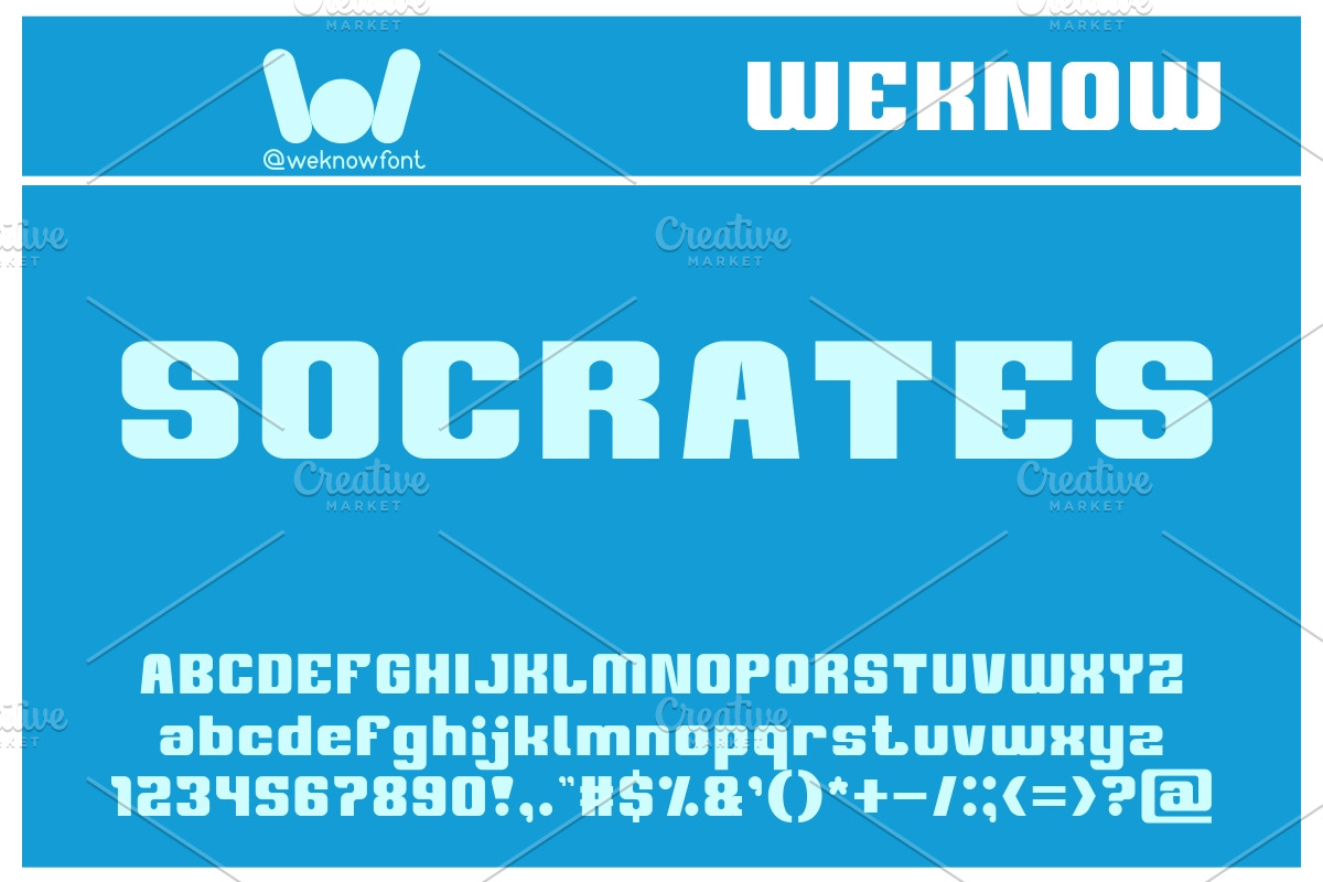 Philosophy font, a Sans Serif Font by weknow (Photo 2 of 5)