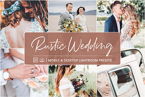RUSTIC WEDDING LIGHTROOM PRESETS