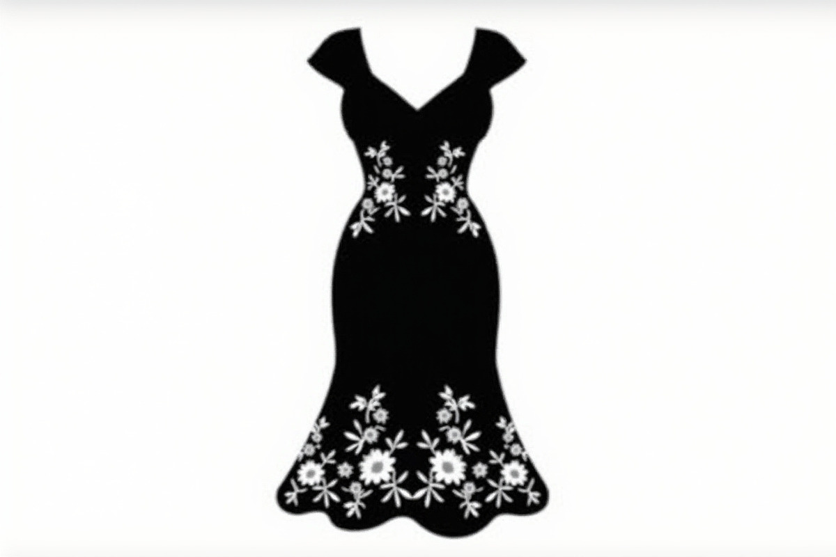 Luxury Dress Clipart Set, an Illustration by hafijul (Photo 18 of 21)