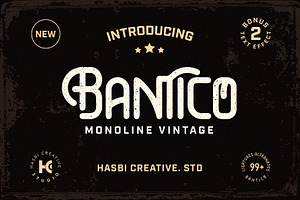 Bantico Monoline Vintage