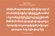 Sugar Magic, a Sans Serif Font by zeenesia (Thumbnail 24 of 25)