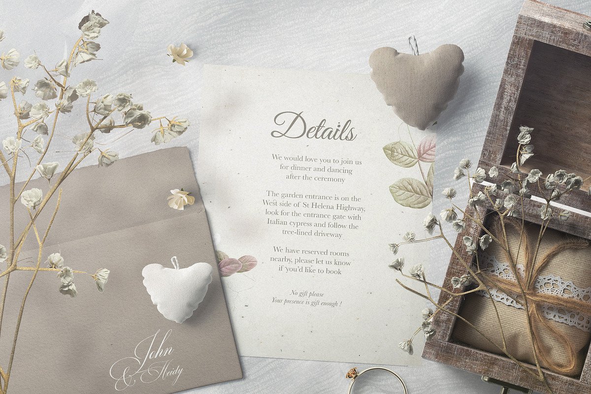 John & Heidy (Vintage), an Invitation Template by EvitePapery (Photo 2 of 7)