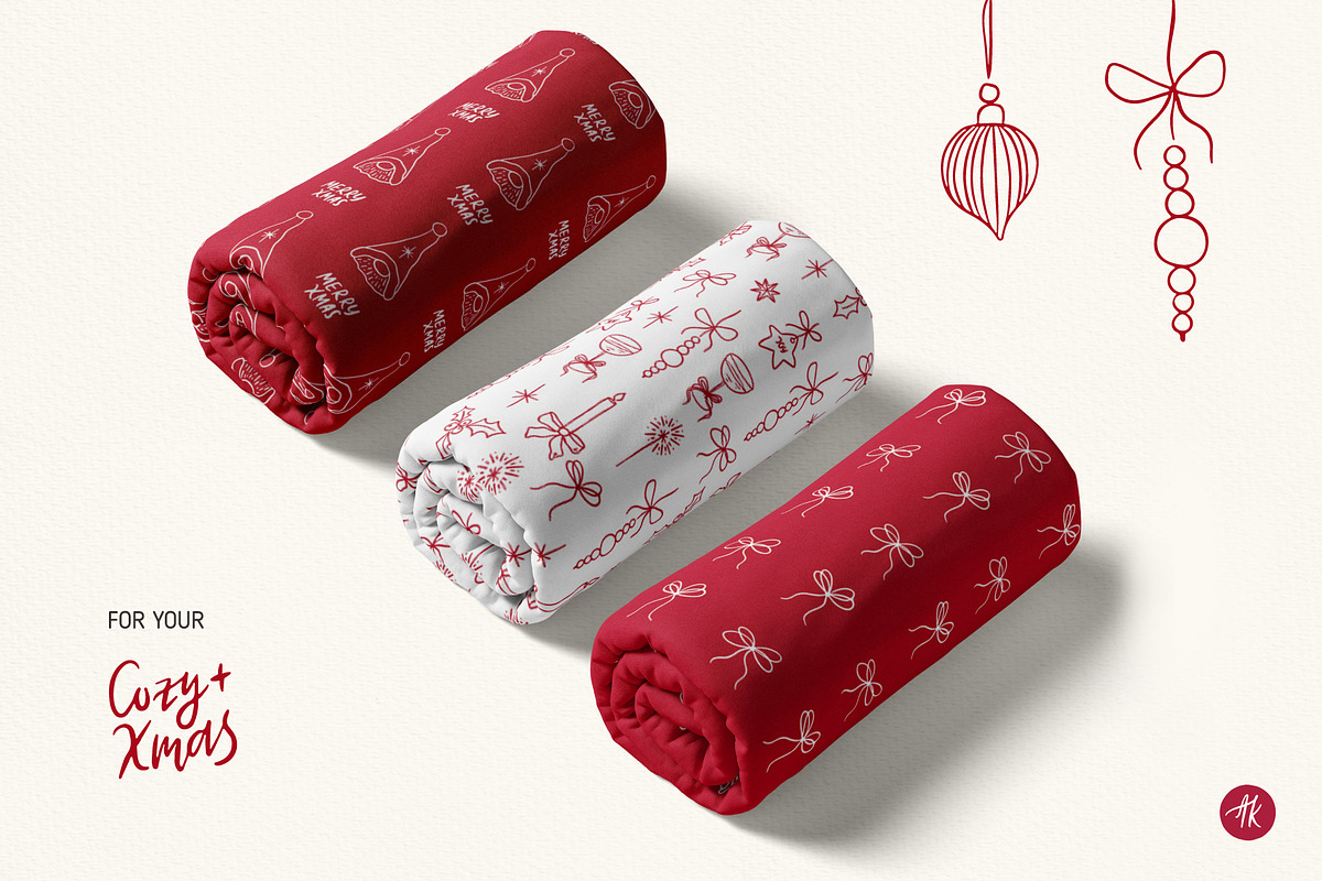 Christmas Hand Drawn Doodles Set, an Object Graphic by Alena Koval (Photo 17 of 18)