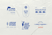 Ocean | Logo & Illustration Kit, a Branding & Logo Template by KetteCreate (Thumbnail 11 of 20)