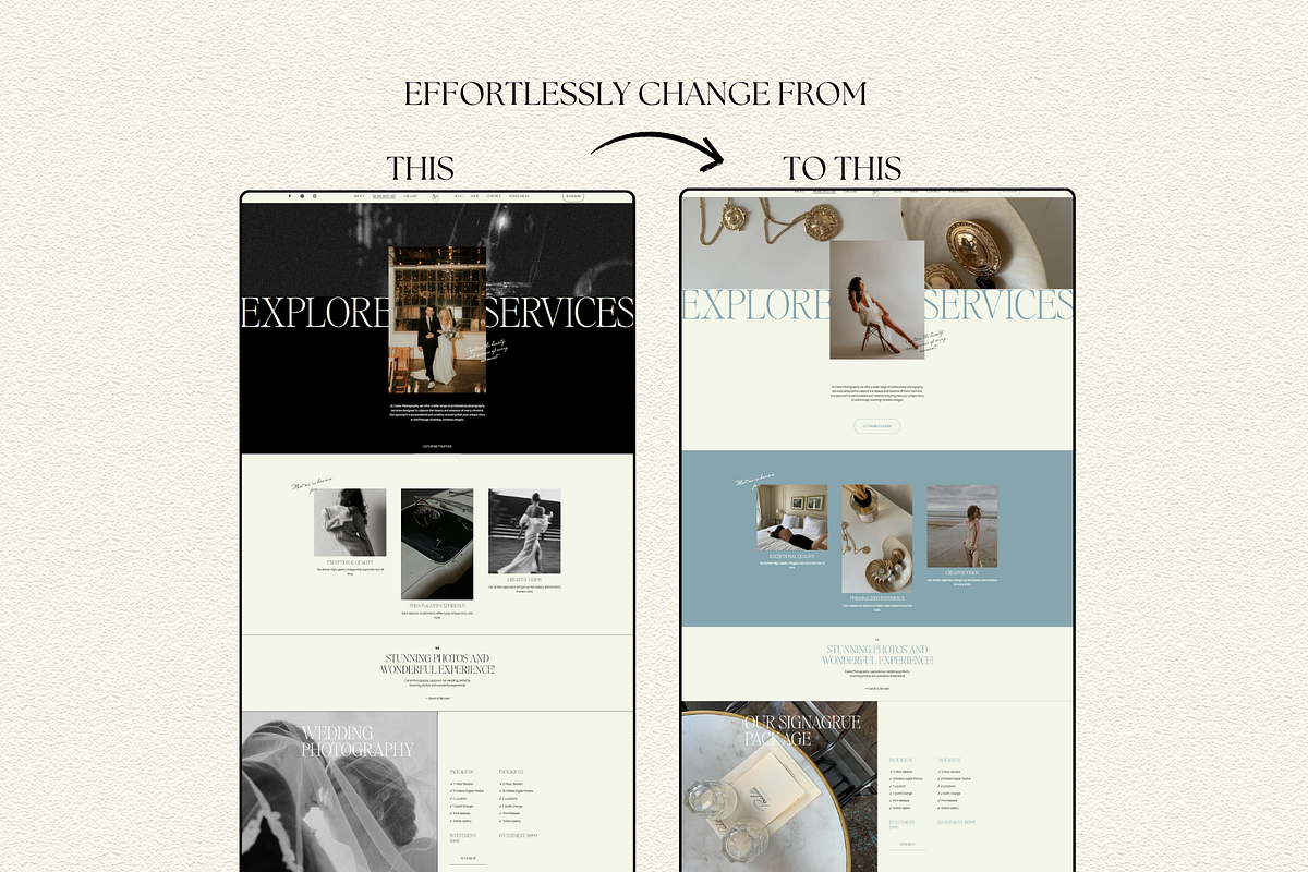 Squarespace 7.1 Website Template, a Squarespace Template by Row Creative (Photo 9 of 10)