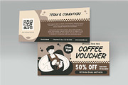 Coffee Voucher, a Print Template by Rasiorise Studio (Thumbnail 4 of 5)