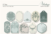Vintage Tropical Bouquet, a Pattern Graphic by Collection by VY (Thumbnail 6 of 11)