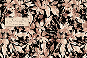 Mocha Mousse Floral pattern, a Pattern Graphic by SirenaArt (Thumbnail 8 of 16)