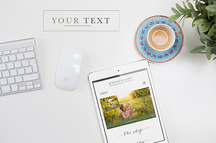 Styled Desktop Mockup
