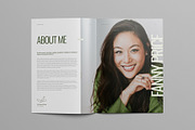 Design Portfolio Template | CANVA, a Brochure Template by Pixelpick (Thumbnail 3 of 9)