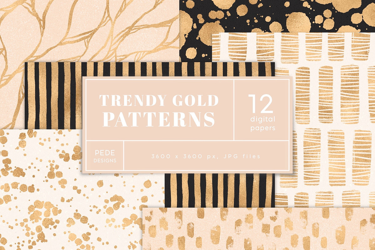 Trendy Backgrounds Bundle, a Texture Graphic by PeDe Designs (Photo 38 of 55)