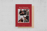 Christmas Greetings Card Template, a Stationery Template by BrandPacks (Thumbnail 3 of 4)