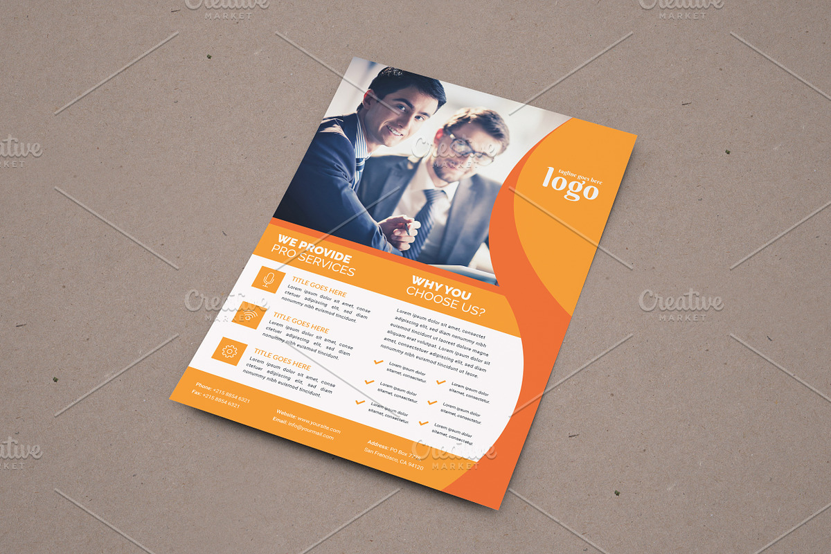 Flyer Template, a Flyer Template by Alice_s (Photo 8 of 10)