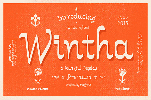 Wintha Typeface preview 8