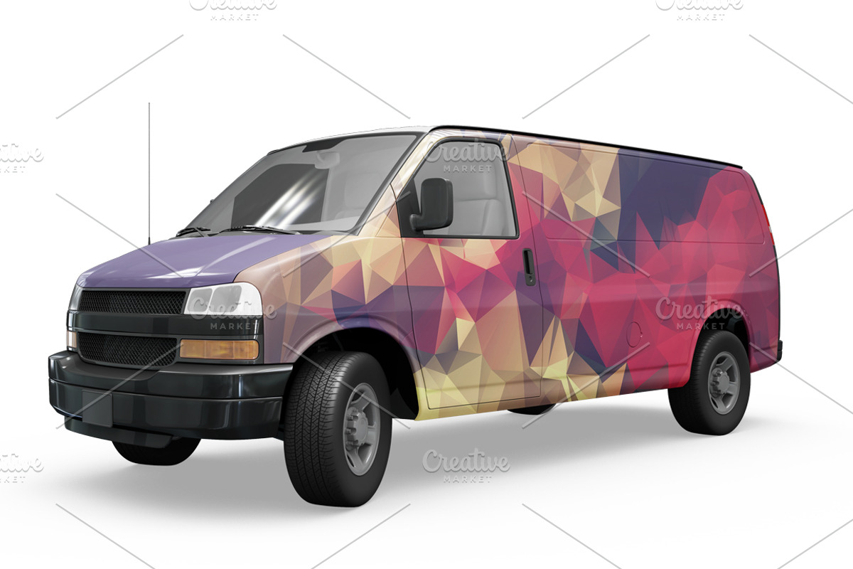 Van Mockup, a Mockup by PixelMockup (Photo 6 of 14)