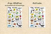 Insects Alphabet & clipart, an Animal Illustration by Visual Animal (Thumbnail 5 of 5)