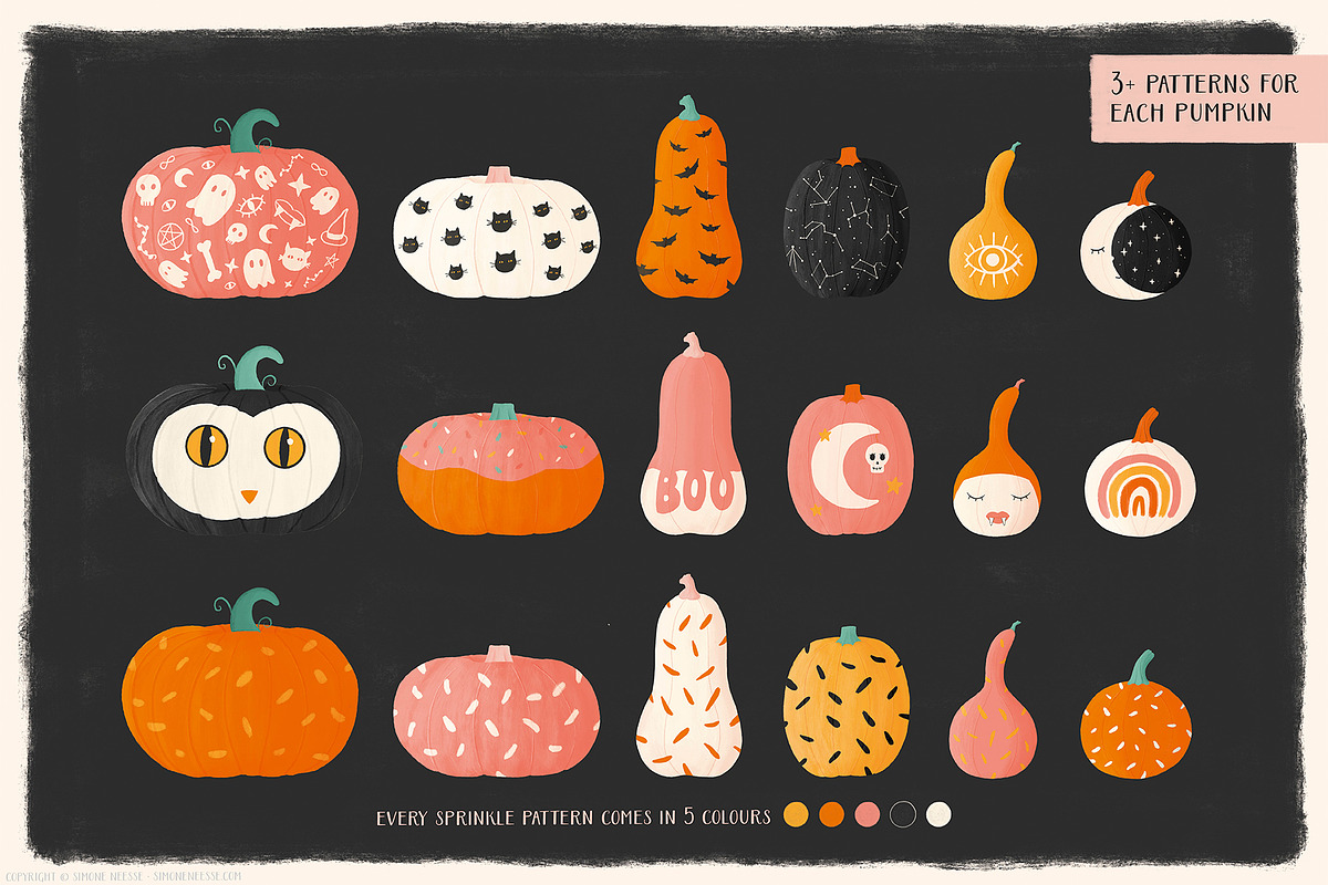 The Painted Pumpkin, an Illustration by Drawn by Simone (Photo 3 of 9)