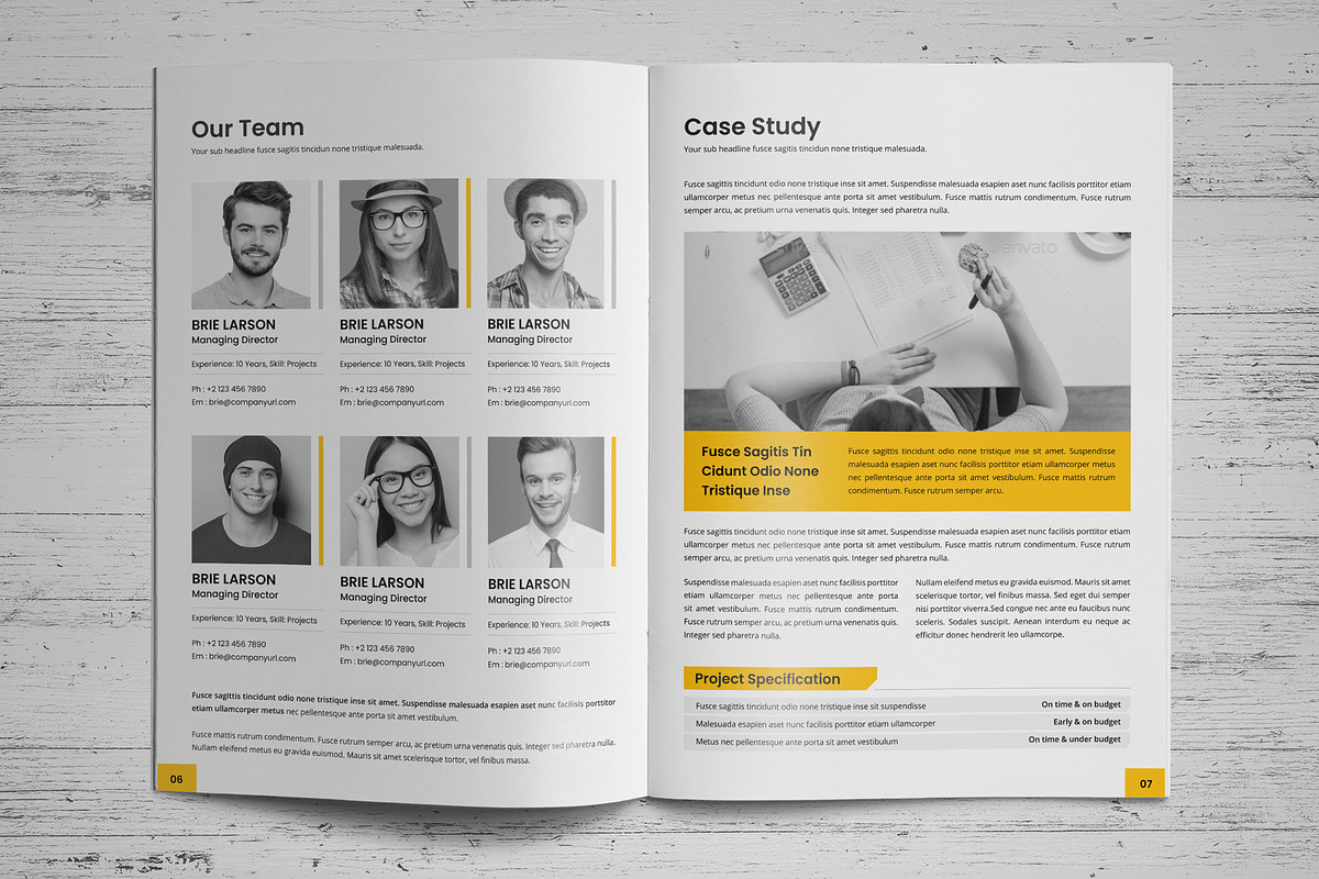 Project Business Proposal v4, a Brochure Template by Miyaji75 (Photo 4 of 18)