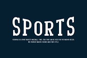 Vebruga - Varsity Font, a Slab Serif Font by Iqsiart Studio (Thumbnail 4 of 6)