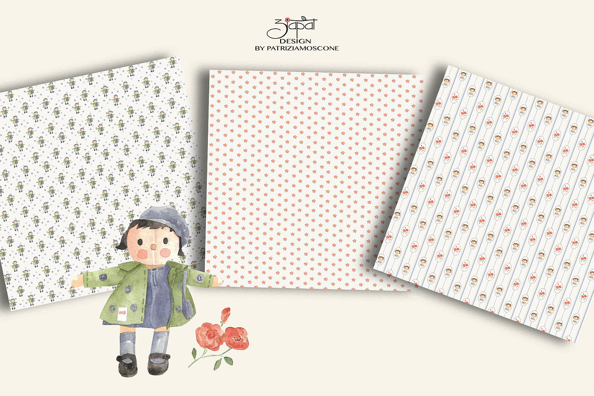Bébé paper, an Illustration by patriziamoscone (Photo 4 of 5)
