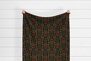 Lavish Halloween Repeat Pattern, a Pattern Graphic by Forest Lily (Thumbnail 3 of 9)