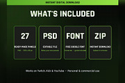 Predator Twitch & Kick Panels, an Object Graphic by Gear Store (Thumbnail 5 of 5)