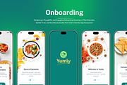 Food Delivery Mobile App Figma, an UI Kit Template by RiveupDigital (Thumbnail 2 of 9)