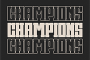 Dreaming Varsity - Condensed Slab, a Slab Serif Font by Pian45 Studio (Thumbnail 4 of 16)