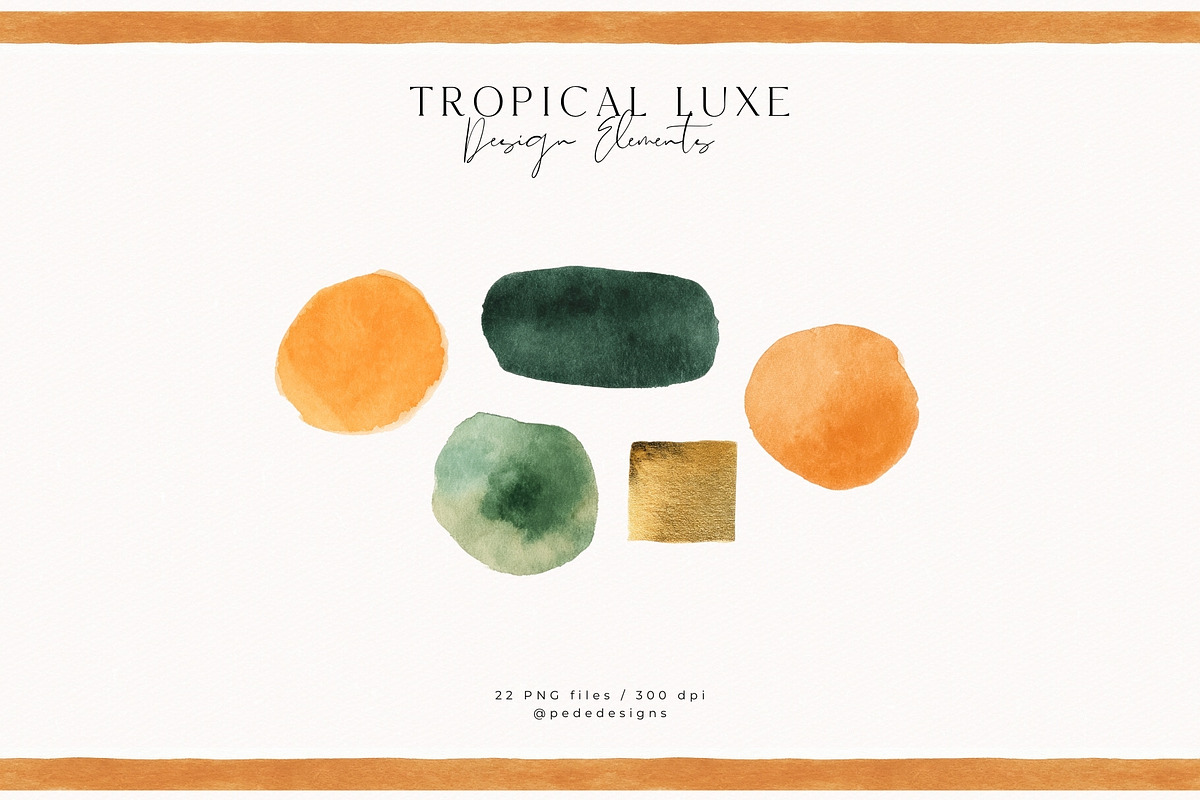 Tropical Luxe Collection, an Illustration by PeDe Designs (Photo 19 of 28)