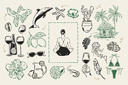 Coastal Lifestyle Illustrations, an Object Graphic by iStar Design (Thumbnail 12 of 15)