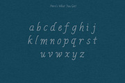 Raindrop by Eric Pond Designs, a Handwritten Font by Eric Pond Designs (Thumbnail 4 of 5)