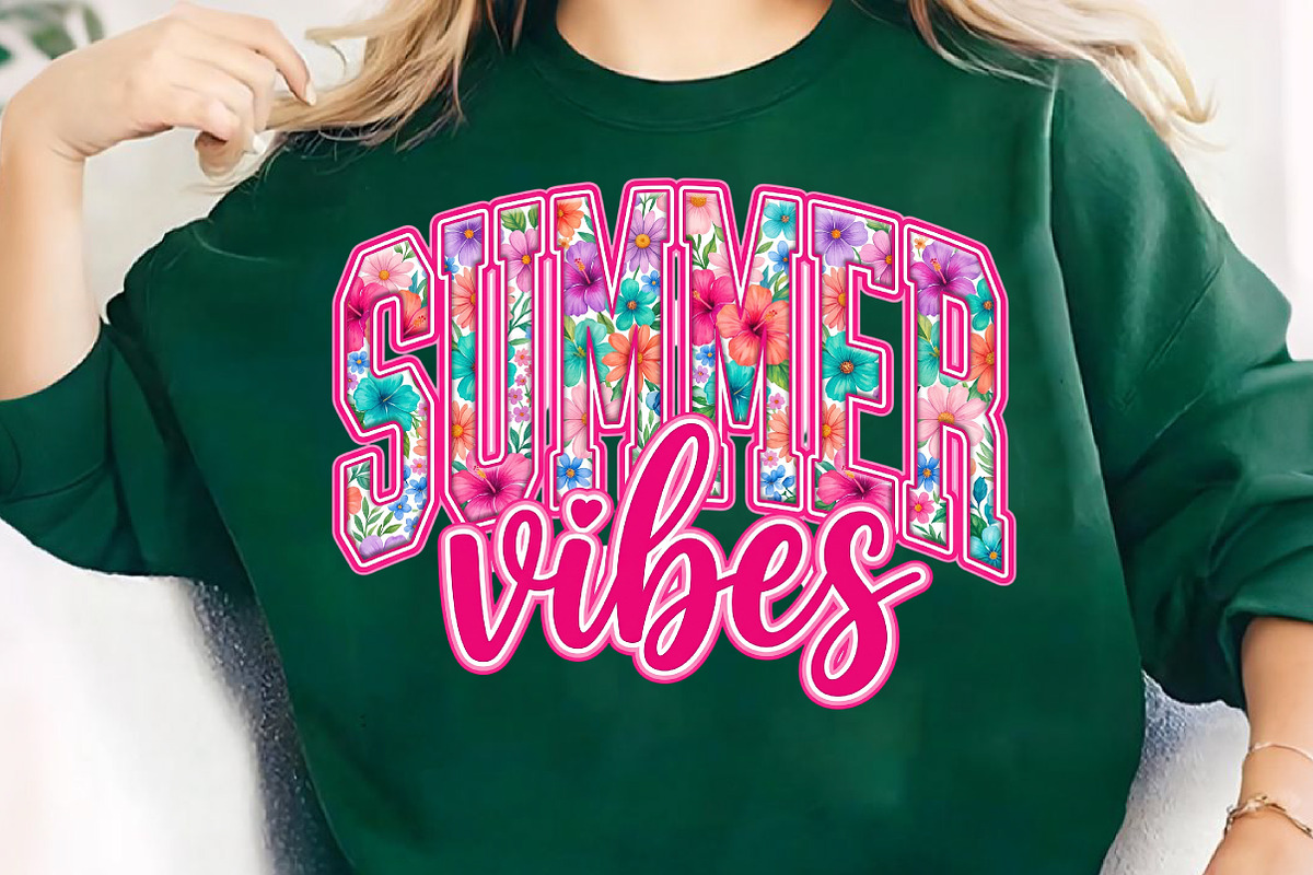 Preppy Summer Vibes Png, an Illustration by CreationArt (Photo 1 of 5)