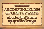 Dusty Rodeo - Vintage Western Font, a Serif Font by Flawless And Co (Thumbnail 9 of 10)