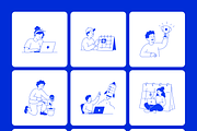 100 People Hand-Drawn Illustrations, a Person Illustration by Vectors Market (Thumbnail 9 of 13)