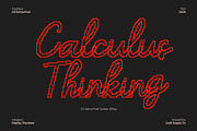 CS Selma Pixel, a Script Font by Craft Supply Co. (Thumbnail 7 of 8)