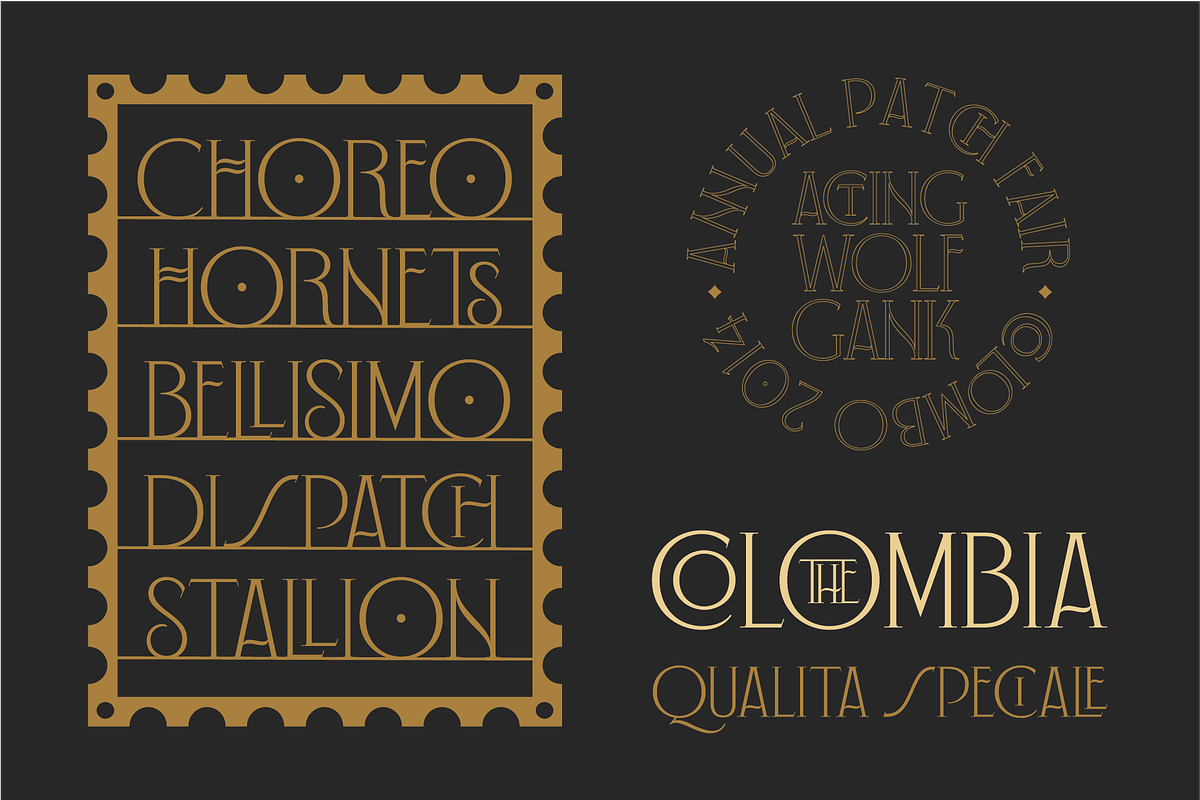 WT Bellochero, a Font by Winston Type Co. (Photo 6 of 11)