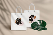 Exotic leaf and abstract shapes set, a Decorative Illustration by Good Studio (Thumbnail 6 of 7)