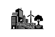 Eco Smart City Silhouettes, a Graphic by musafir_fashion (Thumbnail 2 of 12)