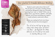 OMG Watercolours for Procreate, a Brushes & More by SketchWerx (Thumbnail 2 of 16)