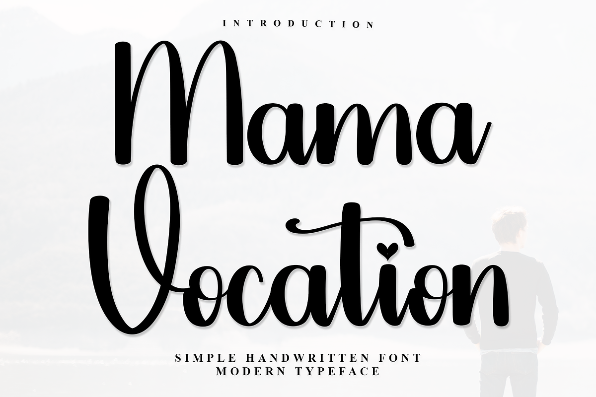 Mama Vocation, a Handwritten Font by InermediaSTUDIO (Photo 1 of 7)
