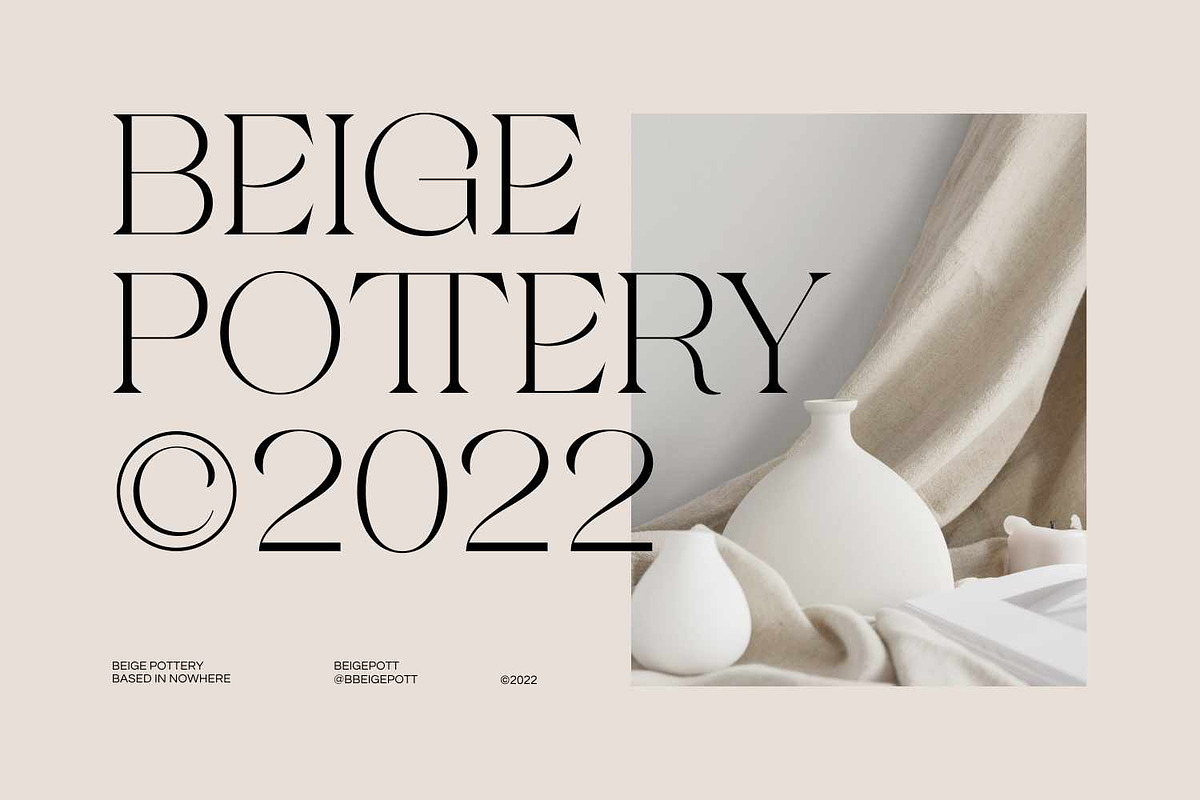 Beilu Moolli - Aesthetic Serif, a Serif Font by Imoodev (Photo 2 of 5)