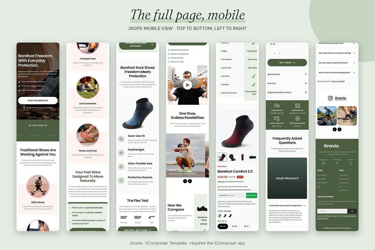 Gravio - Shopify EComposer Template, a Shopify Template by Boost Convert (Photo 10 of 11)