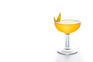 Paper plane cocktail isolated on white background, a Food & Drink Photo by etorres69