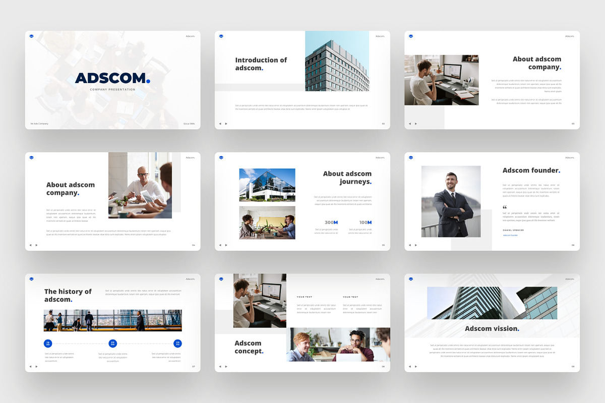 Business Google Slides Template, a Presentation Template by BeadyLab (Photo 2 of 6)