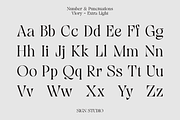 Viory - Extra Light with Italic, a Serif Font by Sign Studio (Thumbnail 7 of 11)